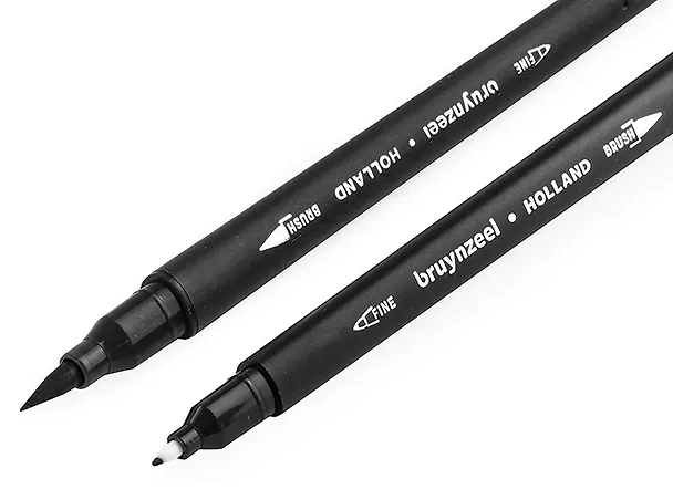 Линеры двусторонние 06цв "Brushpen Венеция" 258732 — 2