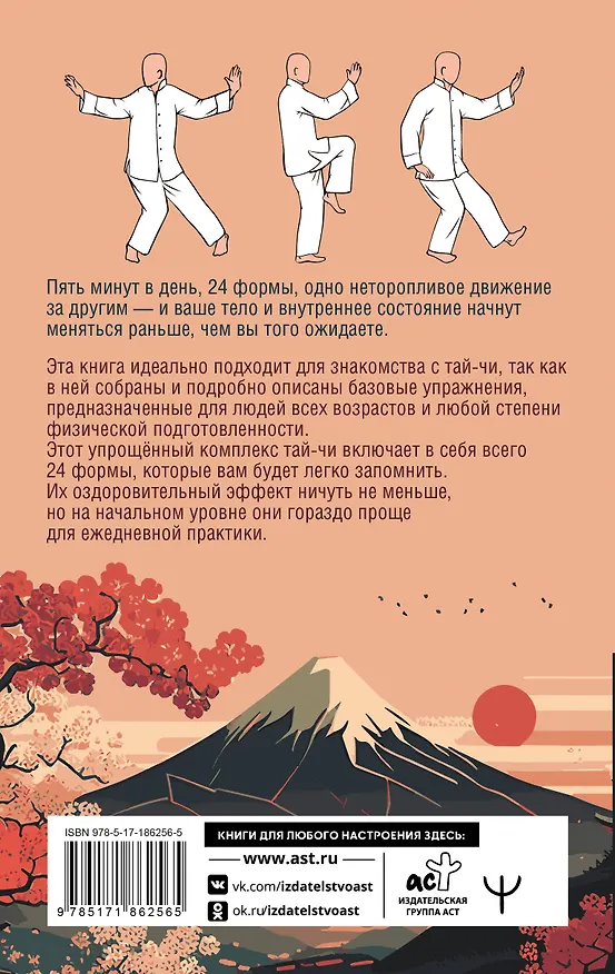 Книга Тай-Чи. 24 техники тайзицюань. Базовый комплекс упражнений для физического и ментального здоровья (Лао Минь) — 2