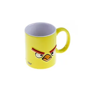 Angry Birds Кружка керамическая в коробке 3D (300мл) (Желтая птичка)