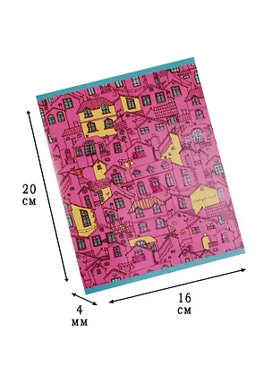 Тетрадь в клетку Unnika, "Яркий город", 48 листов, в ассортименте 242608