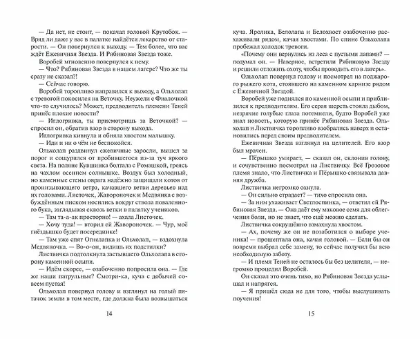 Книга Гроза и Тень (Эрин Хантер) — 11