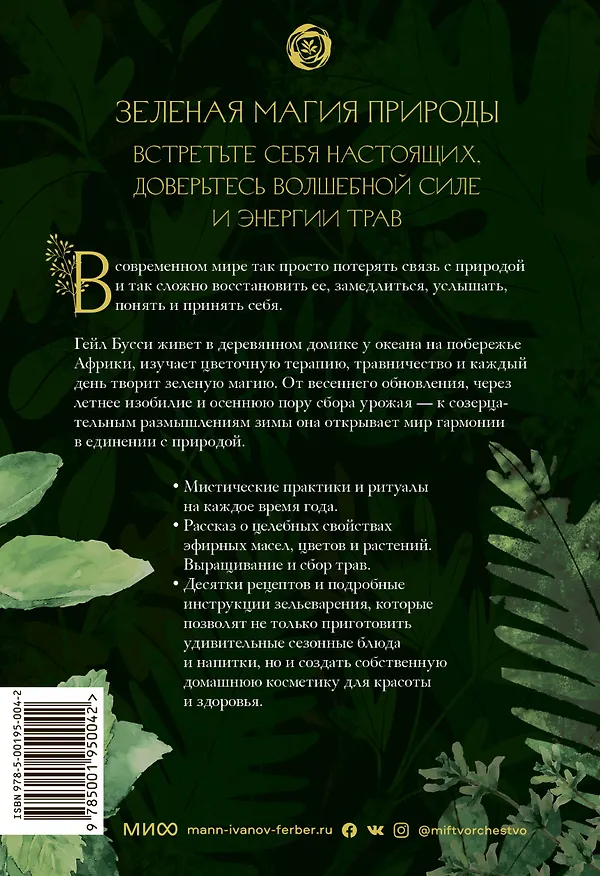 Книга Зеленая магия. Сезонные ритуалы, зельетворчество, алхимия трав (Гейл Бусси) — 2