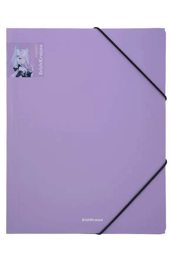 Папка на резинке А4 "Soft Manga" пластик, ассорти 3111107 — 4