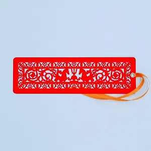 Закладка книжная резная Ажурный город (012),  арт. bm-AB-20.6.2019