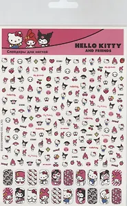 Слайдеры для ногтей А5 (Хеллоу Китти и друзья)