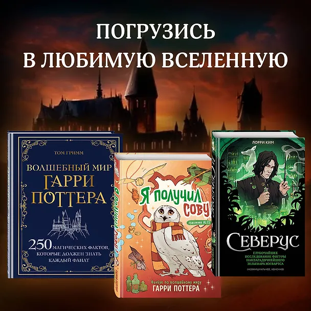 Книга Волшебный мир Гарри Поттера. 250 магических фактов, которые должен знать каждый фанат (Том Гримм) — 8