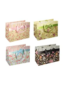 Пакет подарочный бумажный А3 45.5*33*10.2 "Весенние мотивы", жен., мат. ламинат, Хансибэг