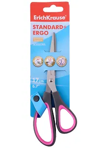 Ножницы 170мм "Standard+ Ergo" блистер, ErichKrause