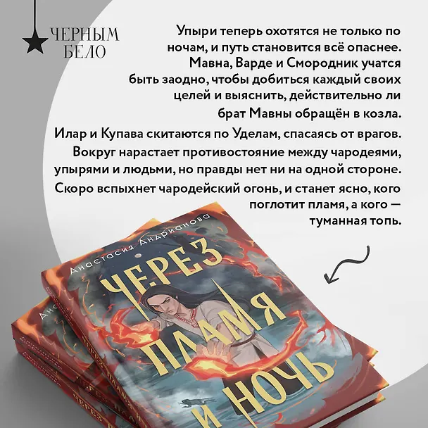 Книга Через пламя и ночь (Анастасия Андрианова) — 7