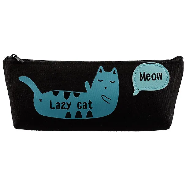 Пенал на молнии «Кошки meow», 20 х 8 см 2619412 — 4