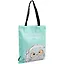 Сумка-шоппер Басик Замурчательная сумочка (мятная) текстиль 40см.*32см. — 2845569 — 2