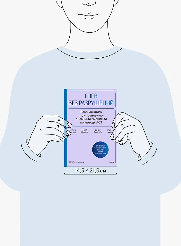 Книга Гнев без разрушений. Главная книга по управлению сильными эмоциями по методу ACT (Мэтью Маккей, Джон П. Форсайт, Стивен Хейс, Георг Айферт) — 10