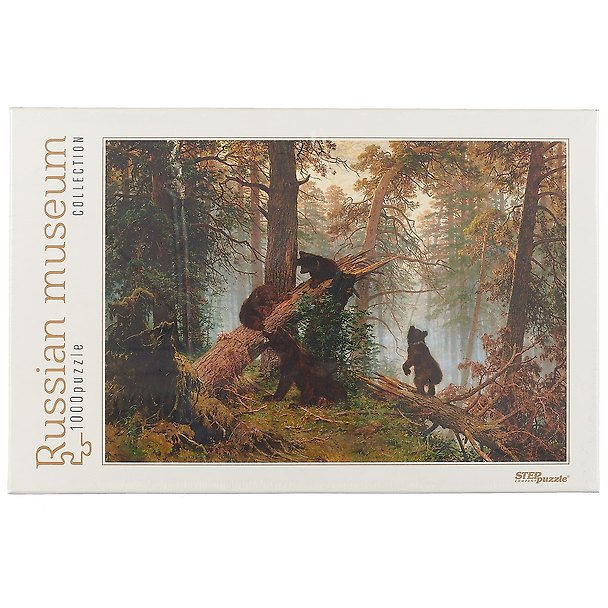 Пазл Коллекция Русские музеи Утро в сосновом лесу Step puzzle 1000 эл. 680*480 79218 2511234 — 1