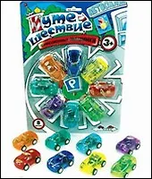 Путешествие Фрикционные машинки (T52149) (3+) (8шт) (блистер)