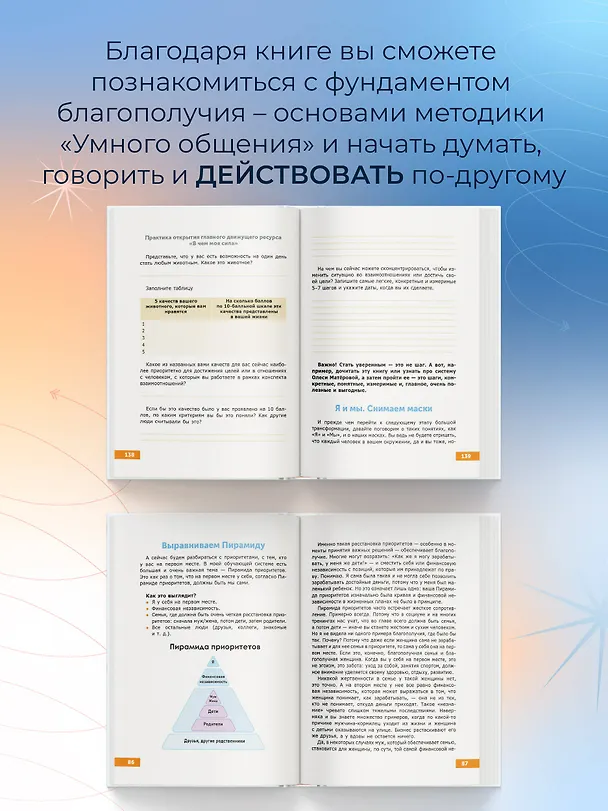 Книга Метод «Умное общение»: практическое руководство для достижения финансовой свободы, уверенности в себе, личностного роста и гармоничных отношений (Олеся Матерова) — 6