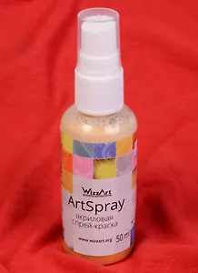 ArtSpray Акриловая спрей-краска Золото Майя (SM1) (флакон) (50мл) (WizzArt)