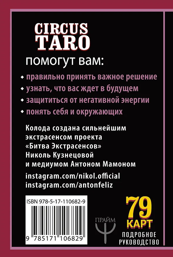 Книга СircusTaro. Ключ к пониманию будущего (Николь Кузнецова) — 2