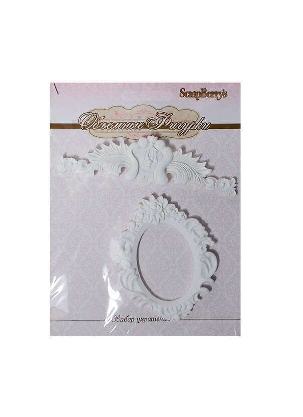 Объемные фигурки «Рамка с лепниной», ScrapBerry`s 2439967 — 1