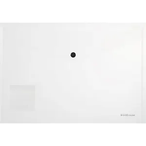 Папка-конверт А4 на кнопке "Glossy Classic" прозрачн.пластик, Erich Krause