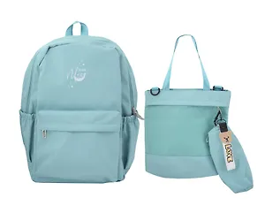 Рюкзак "Moon" 1отд., 43*30*13см, 3 кармана, уплотн. спинка, сумка-шоппер, пенал