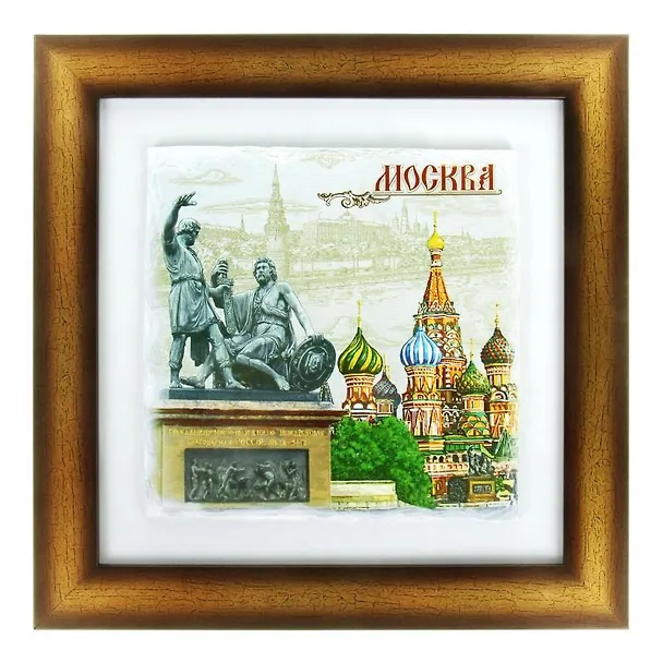 ГС Панно интерьерное Москва (25х25) (885384) 2534477 — 1