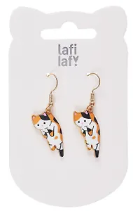 Сережки Котята (2шт) (пластик) (12-48782-202405-AC4) (Lafilaf)