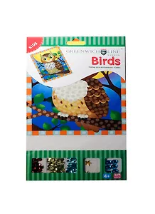 Набор д/аппликации  Greenwich Line "Сова" с пайетками, стразами AP00258