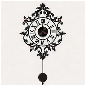 Часы настенные Часы-стикер D10 (10D031) (блистер)