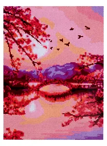 Набор для творчества. Алмазная мозаика "Умиротворение", 30х40 см