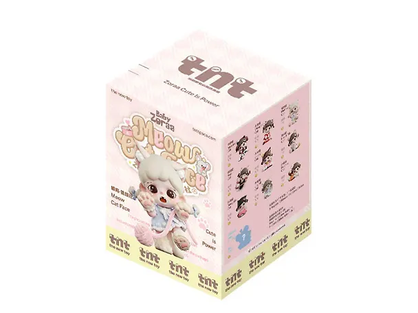 Коллекционная фигурка Кошачье личико, серии Зора TNT Space, высота 8.5см, Blind Box, 12-T3012-7 3143657 — 2