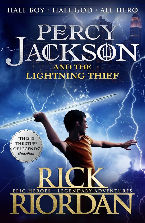 Книга Percy Jackson and the Lightning Thief (Рик Риордан) — 1