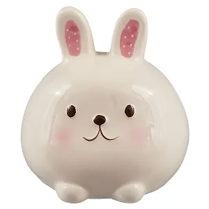 Копилка Зайчик (керамика) (10х11) (12-7365-2007)