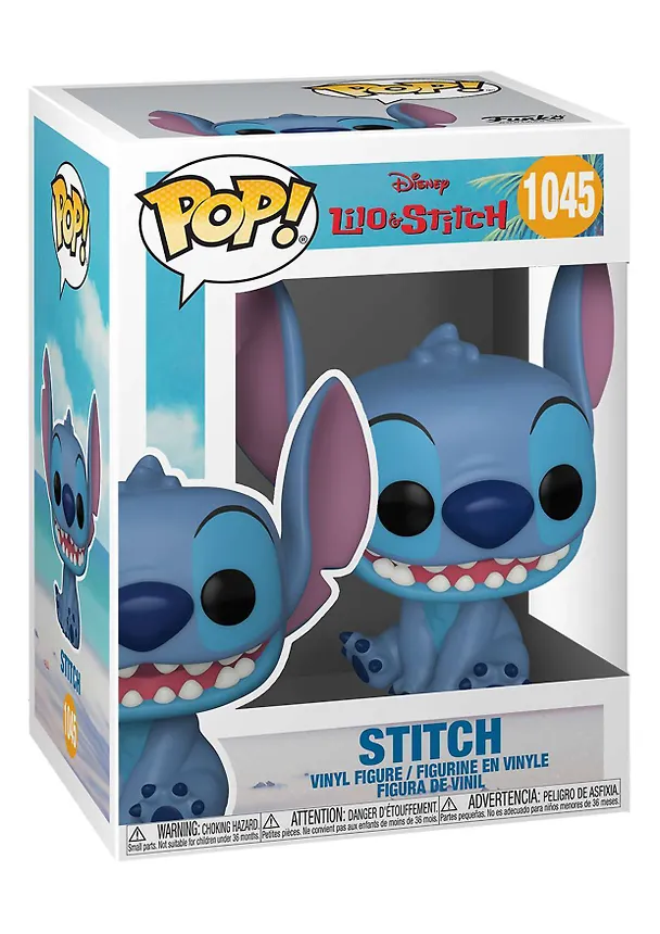 Фигурка Funko POP! Disney Lilo & Stitch Smiling Seated Stitch (1045) (Fun25491123) 3118576 — 2