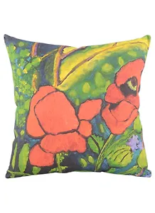 Подушка Маки (неокрашенная)(40х40)(Наивно?Очень)