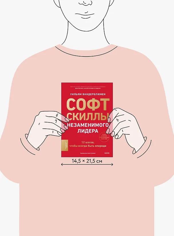 Книга Софт-скиллы незаменимого лидера. 12 шагов, чтобы всегда быть впереди (Уильям Вандерблюмен) — 9