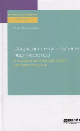 Социально-культурное партнерство в профилактике детского неблагополучия. Практическое пособие — 2728993 — 1