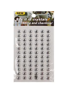 Стразы кристаллы белые (11096700) (6мм)