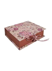 Коробка подарочная 18,5*14,3*6 карт.бум., ассорти, GRAND GIFT