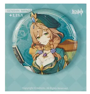 Значок "Genshin Teyvat Style A Sobriquet Under Shade Lisa" (GEN766)
