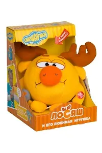 Сувенир, Игрушка, Смешарики, Лосяш, с глобусом, звуковой 2142231