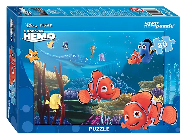 Пазл Disney - 5 Step puzzle 80эл 23х16,5см, в ассортименте 77148 2496112 — 9