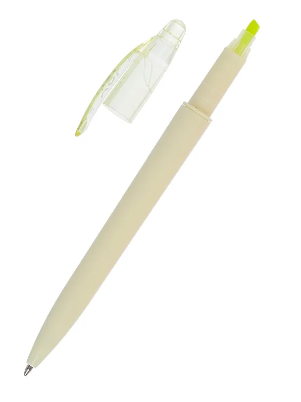 Ручки-текстовыделители 12шт шариковые синие "Pastel", ассорти, Yoi 3078487 — 9