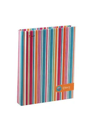 Ежедневник недат. А6 112л "Офисный стиль. Яркие полосы" 7БЦ, мат.ламинация, Listoff 233739