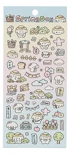 Наклейки Sprinq Day, PVС