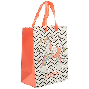 Подарочный пакет «Unicorn neon», А5