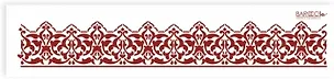 Трафарет пластиковый многоразовый Бордюр арабский (8х52) (Б-08) 2340546