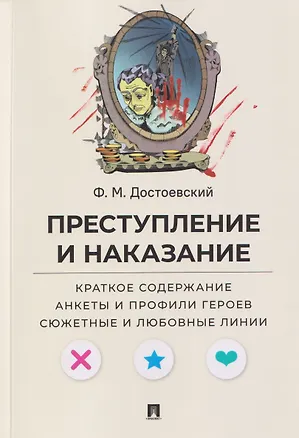 Книга Преступление и наказание. Краткое содержание. Анкеты и профили героев. Сюжетные и любовные линии (Федор Достоевский)