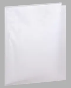 Папка 20 файлов А4 "Transparent", серая