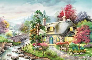 Пазл 1000 С-101047 Сказочный домик