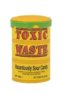 Леденцы Toxic Wastle Original Drum (Токсик Классическая бочка желтая), 42г